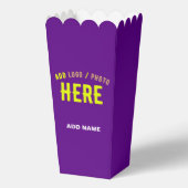 BALLOTINS MODERNE MODERNE INDIGO PERSONNALISABLE MARQUE POPC (Recto)