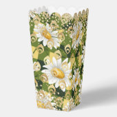 Ballotins Moderne Paillettes Dorées Damier Floral Daisy (Verso)