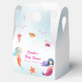 Ballotins Moderne Princesse Sirène Océan Baby shower de cora (Ouvert)
