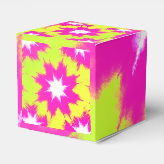 Ballotins Moderne Rose éblouissant vert Jaune teinture à tar (Arrière)