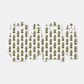 Ballotins Moderne Russe Aquarelle Noël Arbre de Noël (Déplié)