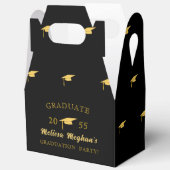 Ballotins Moderne Simple Gold Graduation Cap Grad Party (Ouvrir)
