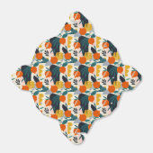 Ballotins Moderne tendance Preppy Chic Apricot et Feuille (Déplié)