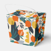 Ballotins Moderne tendance Preppy Chic Apricot et Feuille (Arrière)