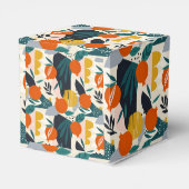 Ballotins Moderne tendance Preppy Chic Apricot et Feuille (Arrière)