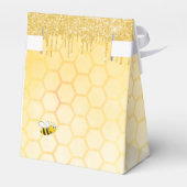 Ballotins Mommy to Bee Baby shower parties scintillant goutt (Arrière)