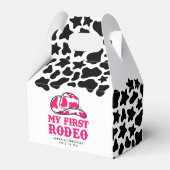 Ballotins Mon premier Rodeo Rose Cowgirl Anniversaire (Arrière)