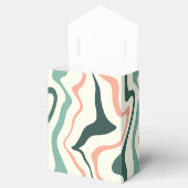 Ballotins Monnaie Arc À Arche Verte Et Rose Retro Mariage (Ouvert)