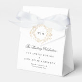 Ballotins Monogram Crest classique Mariage élégant (Verso)