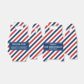 Ballotins Monogram Cute Motif Anniversaire (Déplié)