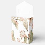 Ballotins Monogram pastel bébé rose ciel bébé design de fleu (Ouvert)