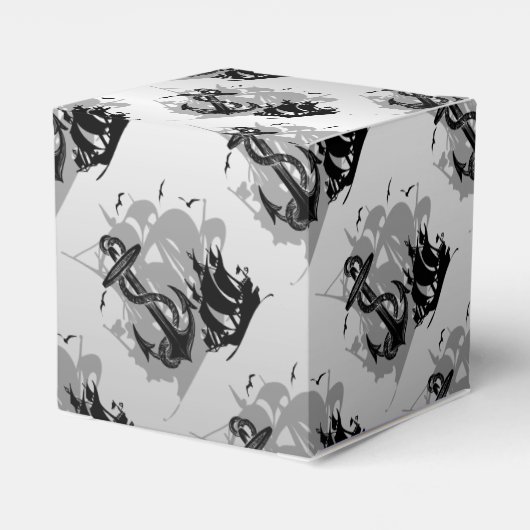 Ballotins Monogram Pirate Ship & Ancre Cube Ballotin 5 (Arrière)
