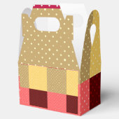 Ballotins Monogram Points Colorés Élégants (Ouvert)