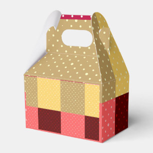 Ballotins Monogram Points Colorés Élégants