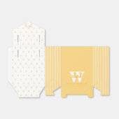 Ballotins Monogramme Ballotin Pois rayures (Déplié)