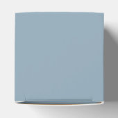 Ballotins Monogramme bleu clair simple et élégant (Haut)