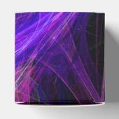 Ballotins MONOGRAMME bleu violet en pierre de taille (Haut)