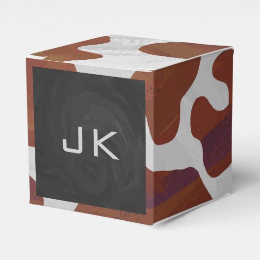 Ballotins Monogramme Brown et blanc de vache (Verso)