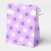 Ballotins Monogramme cercles violets motif (Arrière)