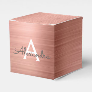 Ballotins Monogramme en acier inoxydable rose Rose Rose Rose
