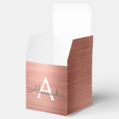 Ballotins Monogramme en acier inoxydable rose Rose Rose Rose (Ouvert)