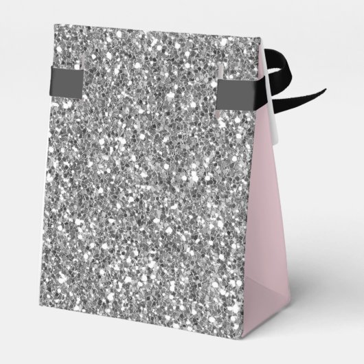 Ballotins Monogramme en argent rose pâle Script 30e annivers (Arrière)