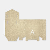 Ballotins Monogramme Luxe Pailleté Or (Déplié)