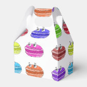 Ballotins Monogramme Macaron Motif de dessin animé (Arrière)