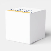 Ballotins Monogramme marine jaune (Arrière)