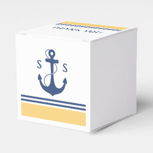 Ballotins Monogramme nautique jaune
