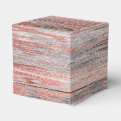 Ballotins Monogramme or rose et bois rustique & initial (Arrière)