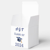 Ballotins Monogramme personnalisé et année de graduation Ble (Ouvert)