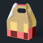 Ballotins Monogramme Points Colorés Élégant<br><div class="desc">Monogramme Boîte de Faveur de Points Colorés Élégant Emballage & Mariage</div>