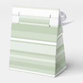 Ballotins Monogramme rayures vert pâle (Arrière)