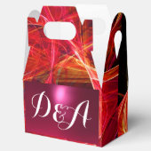 Ballotins MONOGRAMME rose rouge EN PIERRE DE PHOTON CRAZÉ (Ouvert)