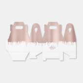 Ballotins Monogramme Rose tendance Pink Gold (Déplié)