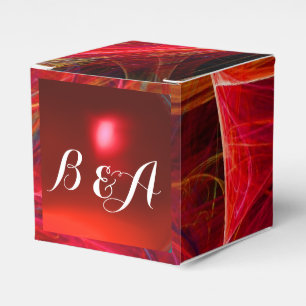 BALLOTINS MONOGRAMME ROUGE EN PIERRE DE PHOTON CRAZÉ