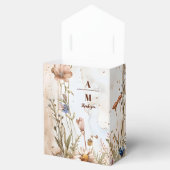 Ballotins Monogramme Russe Aquarelle Mariage bois (Ouvert)