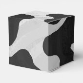 Ballotins Monogramme vache noir et blanc (Arrière)