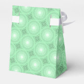 Ballotins Monogramme vert ressort cercles motif (Arrière)