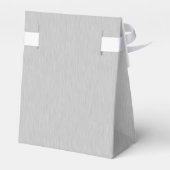 Ballotins monogrammes en argent brossé (Arrière)