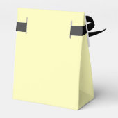 Ballotins monogrammes simples Jaune clair (Arrière)