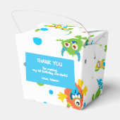 Ballotins Monster chalkboard thème anniversaire ballotin de  (Arrière)