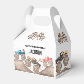 Ballotins Monster Truck Gable Box, boîte cadeau (Arrière)