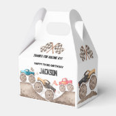 Ballotins Monster Truck Gable Box, boîte cadeau (Verso)