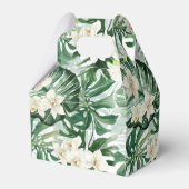 Ballotins Monstera Feuilles Wedding shower de feuillage Trop (Arrière)