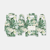 Ballotins Monstera Feuilles Wedding shower de feuillage Trop (Déplié)