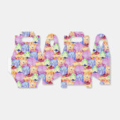 Ballotins Monstres d'aquarelle mignonne (Déplié)