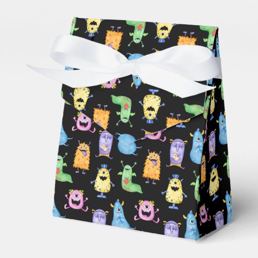 Ballotins Monstres mignons colorés (Verso)