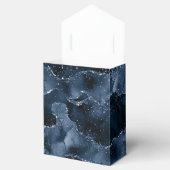 Ballotins Moody Agate | Marine Denim Steel Blue Faux Parties (Ouvert)